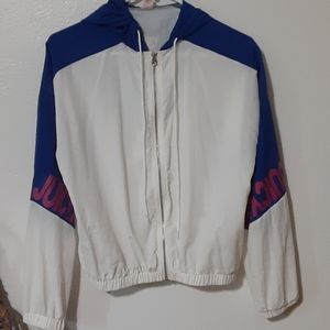 Juicy Coutur windbreaker crop jacket